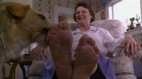 mature feet licked